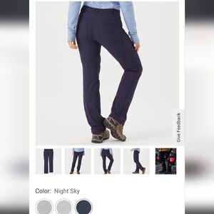 Duluth Trading Co. Women's Flexpedition Lined Straight Leg Pants